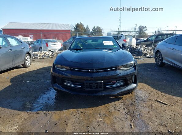 1G1FB1RS6H0151492 2017 CHEVROLET CAMARO Black ხელსაწყოთა პანელის ხედი