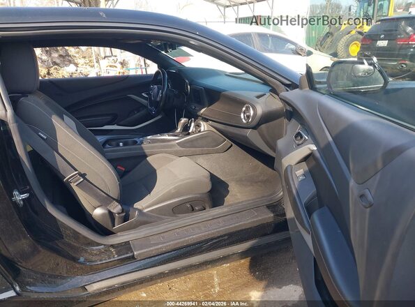1G1FB1RX4P0130201 2023 CHEVROLET CAMARO Black Вид салону спереду