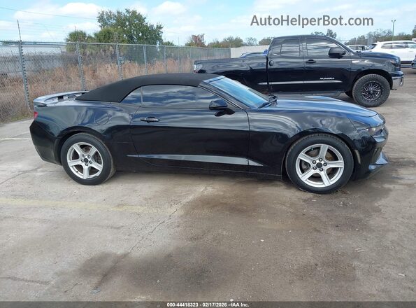 1G1FB3DS2G0168372 2016 CHEVROLET CAMARO Черный Вид задней части салона