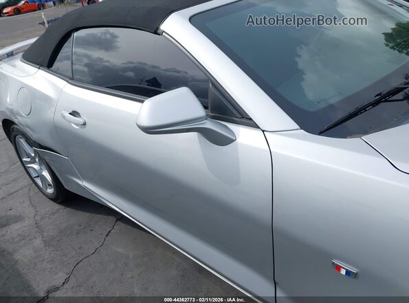 1G1FB3DS3K0144607 2019 CHEVROLET CAMARO Серебряный Панорамный вид салона 360°