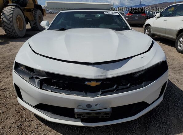 1G1FB3DS5K0117263 2019 CHEVROLET CAMARO White Вид спереду