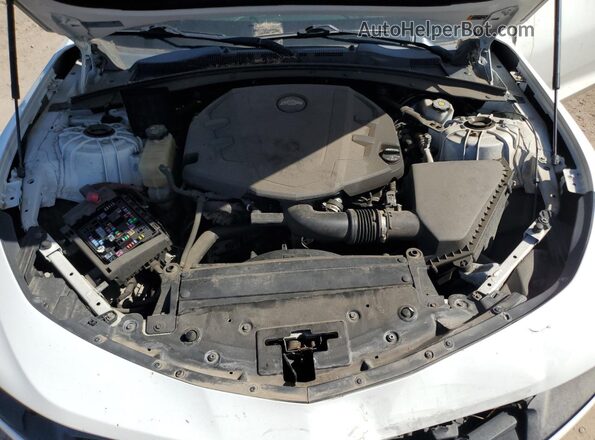 1G1FB3DS5K0117263 2019 CHEVROLET CAMARO White Вид задньої частини салону