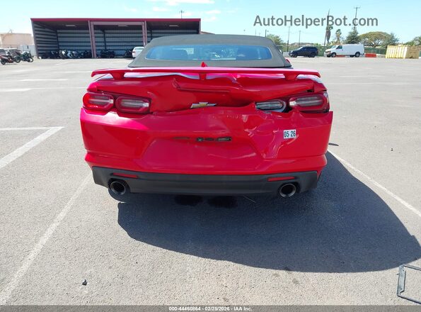 1G1FB3DS8L0113919 2020 CHEVROLET CAMARO Red წინა ხედი
