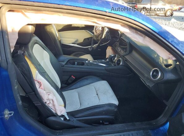 1G1FD1RS4H0171623 2017 CHEVROLET CAMARO Blue Հետևի նստատեղերի տեսք