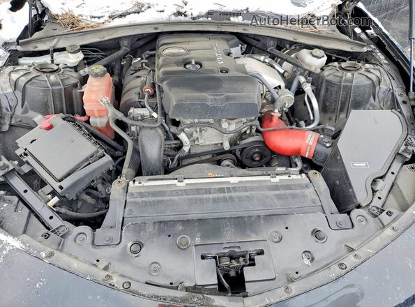 1G1FD1RX9N0128502 2022 CHEVROLET CAMARO Черный Вид задней части салона