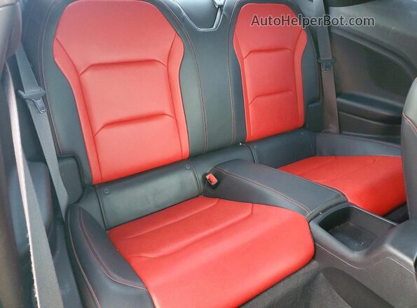 1G1FD1RX9N0128502 2022 CHEVROLET CAMARO Черный Вид задних сидений