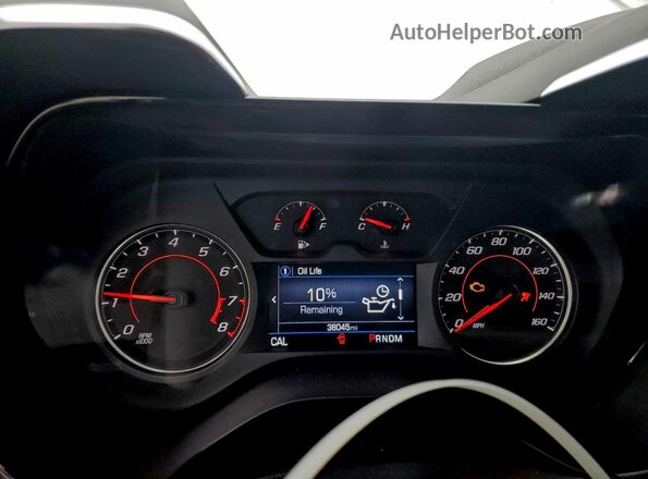 1G1FD1RXXP0142704 2023 CHEVROLET CAMARO White Instrument cluster view