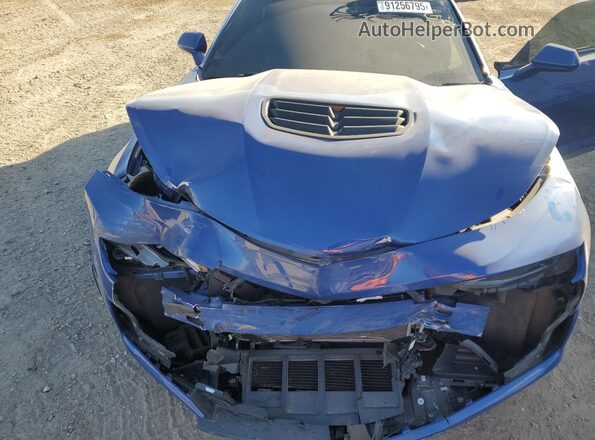 1G1FF1R71P0131276 2023 CHEVROLET CAMARO Blue Widok wnętrza z tyłu