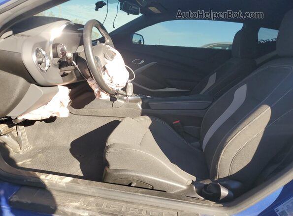 1G1FF1R71P0131276 2023 CHEVROLET CAMARO Blue Widok wnętrza z przodu