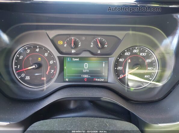 1G1FF1R71R0110978 2024 CHEVROLET CAMARO Черный Вид задних сидений