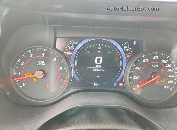 1G1FF1R75P0130518 2023 CHEVROLET CAMARO Black ხელსაწყოთა პანელის ხედი