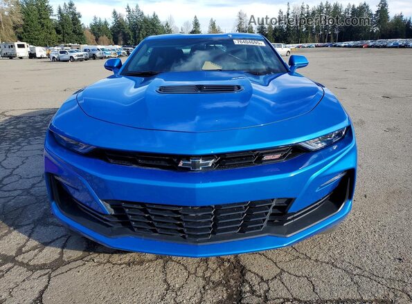 1G1FF1R79R0122599 2024 CHEVROLET CAMARO Синий Вид спереди