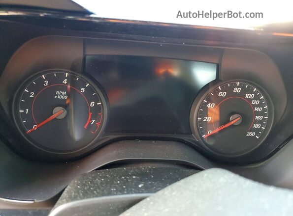 1G1FF1R79R0122599 2024 CHEVROLET CAMARO Синий Вид щитка приборов
