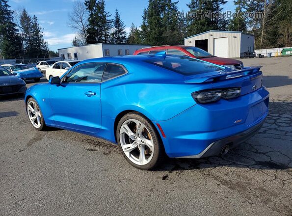 1G1FF1R79R0122599 2024 CHEVROLET CAMARO Синий Задняя левая четверть