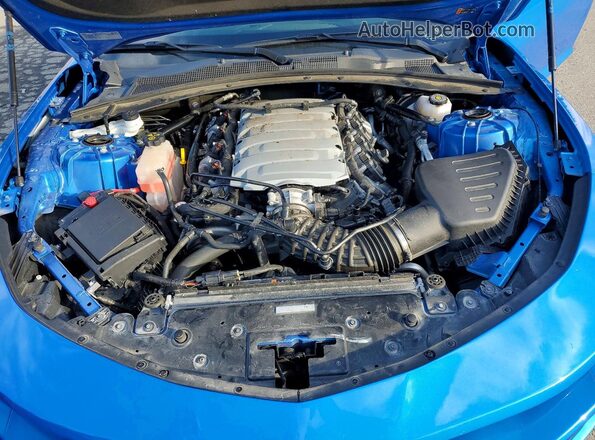 1G1FF1R79R0122599 2024 CHEVROLET CAMARO Синий Вид задней части салона