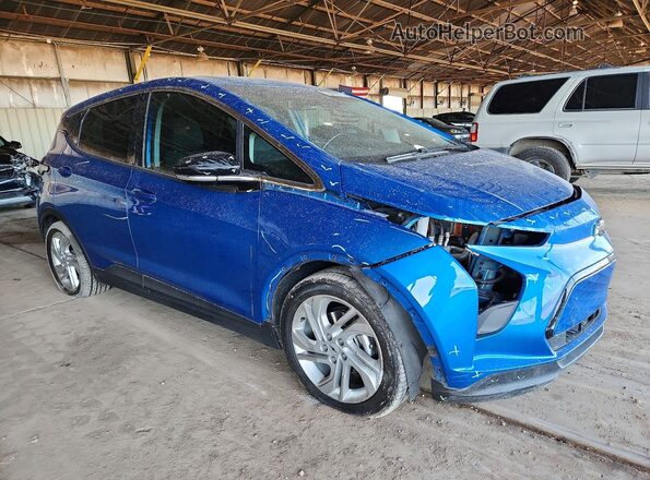 1G1FW6S06N4100265 2022 CHEVROLET BOLT Blue Delantero derecho