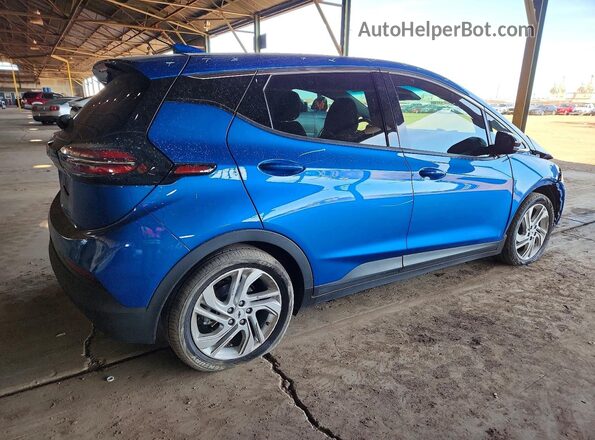 1G1FW6S06N4100265 2022 CHEVROLET BOLT Blue Trasero derecho