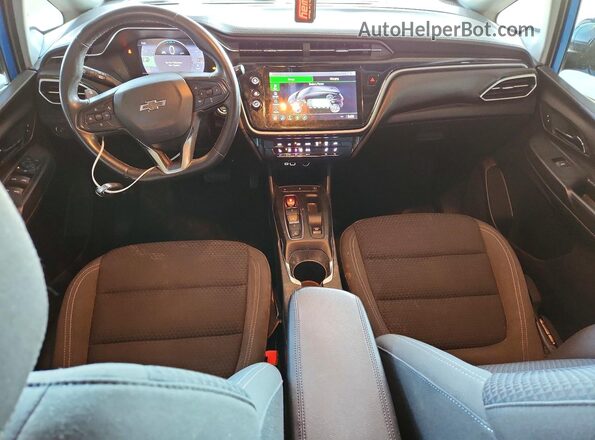1G1FW6S06N4100265 2022 CHEVROLET BOLT Blue Vista del salpicadero