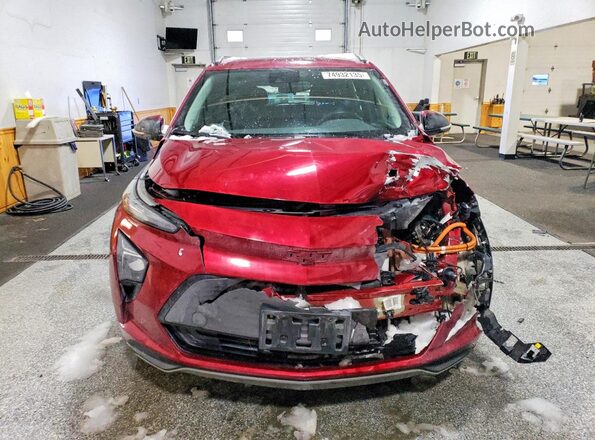 1G1FY6S05N4109727 2022 CHEVROLET BOLT Maroon Դիմացի տեսք