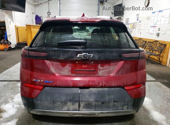 1G1FY6S05N4109727 2022 CHEVROLET BOLT Maroon Հետևի տեսք