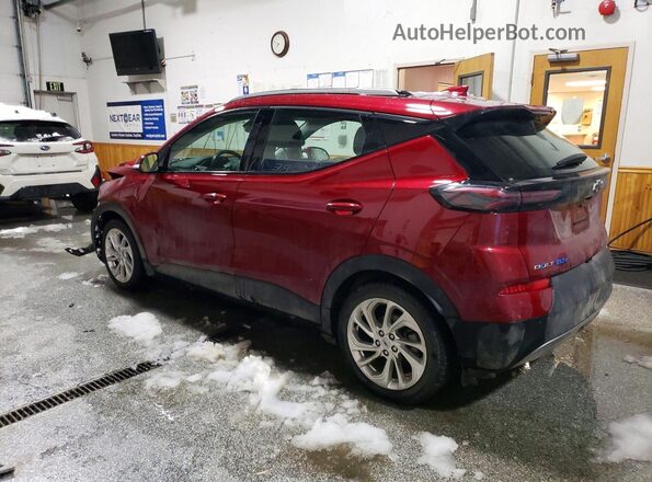 1G1FY6S05N4109727 2022 CHEVROLET BOLT Maroon Հետևի ձախ