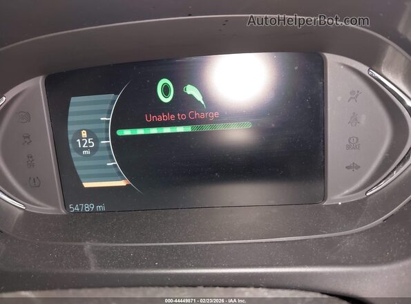 1G1FY6S0XM4112072 2021 CHEVROLET BOLT Серый 