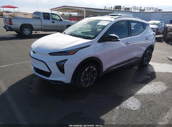 1G1FZ6S01N4124044 2022 CHEVROLET BOLT Белый Передняя левая четверть