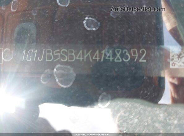 1G1JB5SB4K4148392 2019 CHEVROLET SONIC Blue ძრავის განყოფილების ხედი