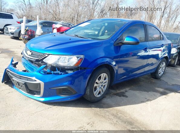 1G1JB5SB4K4148392 2019 CHEVROLET SONIC Blue სალონის 360-გრადუსიანი ხედი