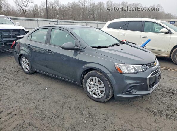 1G1JB5SBXK4112710 2019 CHEVROLET SONIC Charcoal Przód prawy