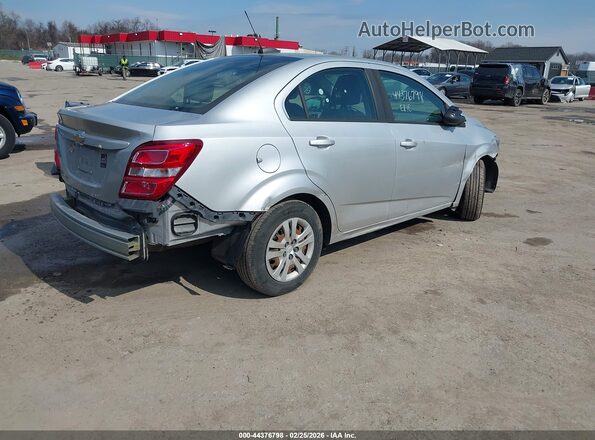 1G1JB5SHXJ4135830 2018 CHEVROLET SONIC Silver Հետևի աջ