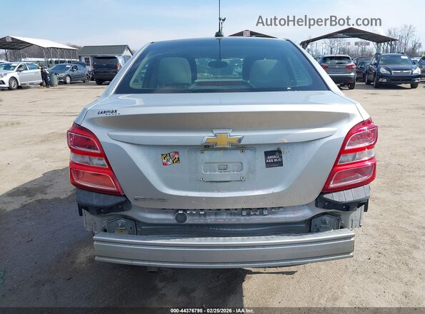 1G1JB5SHXJ4135830 2018 CHEVROLET SONIC Silver 