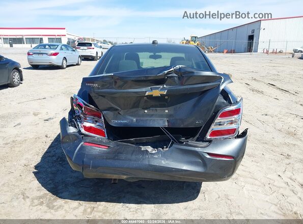 1G1JD5SHXJ4126572 2018 CHEVROLET SONIC Gray 