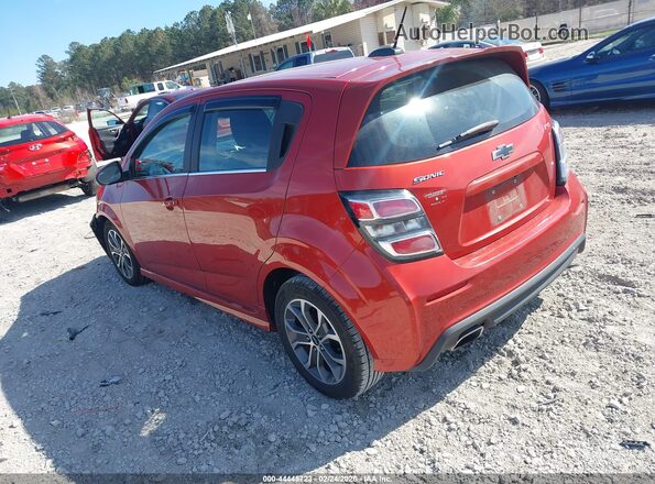 1G1JD6SB0L4110417 2020 CHEVROLET SONIC Orange 