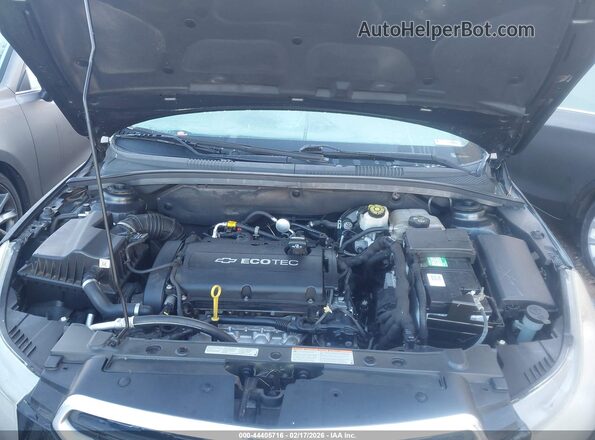 1G1PC5SG4G7184589 2016 CHEVROLET CRUZE Черный Вид сзади