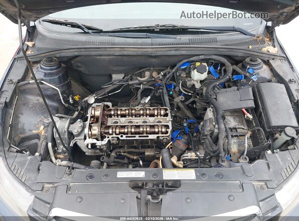 1G1PE5SBXG7226486 2016 CHEVROLET CRUZE Dark Blue Вид ззаду