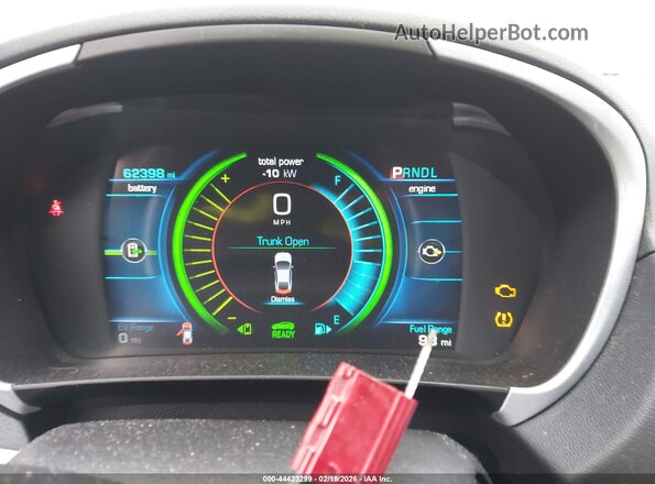 1G1RA6S53HU118623 2017 CHEVROLET VOLT Красный 