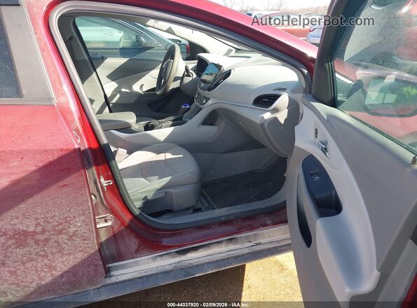 1G1RA6S55HU106909 2017 CHEVROLET VOLT Burgundy Widok wnętrza z przodu
