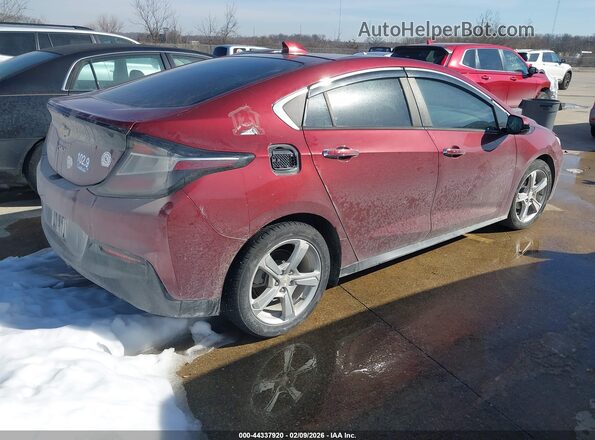 1G1RA6S55HU106909 2017 CHEVROLET VOLT Burgundy Tył prawy