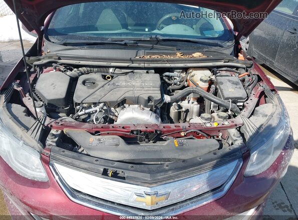 1G1RA6S55HU106909 2017 CHEVROLET VOLT Burgundy Widok z tyłu