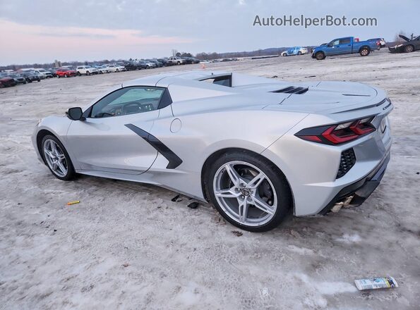 1G1Y83D45L5112044 2020 CHEVROLET CORVETTE Silver 