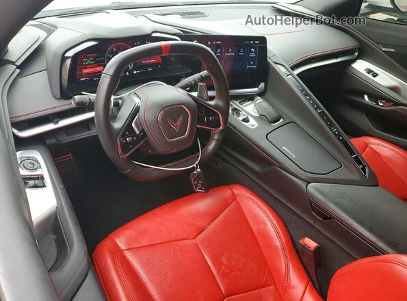 1G1YA2D40S5109534 2025 CHEVROLET CORVETTE White Widok deski rozdzielczej