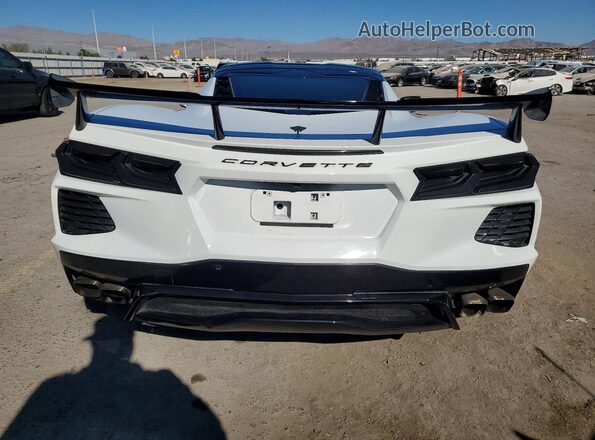 1G1YA2D41N5122345 2022 CHEVROLET CORVETTE Белый Вид сзади