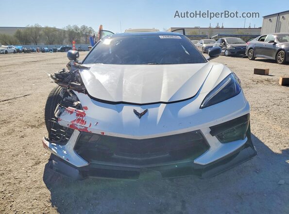 1G1YA2D41N5122345 2022 CHEVROLET CORVETTE Белый Вид спереди