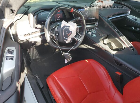 1G1YA2D43M5123057 2021 CHEVROLET CORVETTE Серый Вид панели приборов