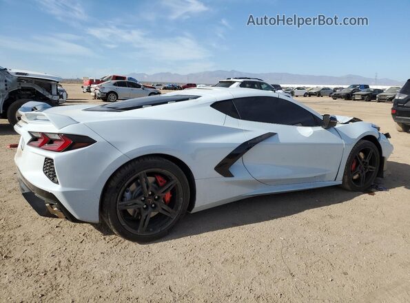 1G1YA2D43M5123057 2021 CHEVROLET CORVETTE Серый Задняя правая четверть