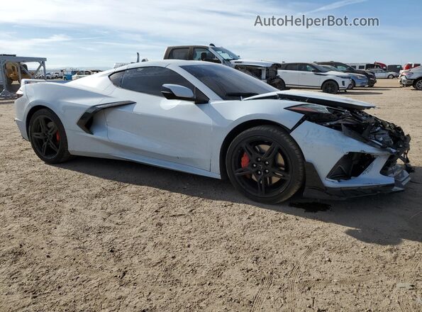 1G1YA2D43M5123057 2021 CHEVROLET CORVETTE Серый Передняя правая четверть