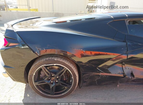 1G1YA2D43P5134340 2023 CHEVROLET CORVETTE Black Вид спереду