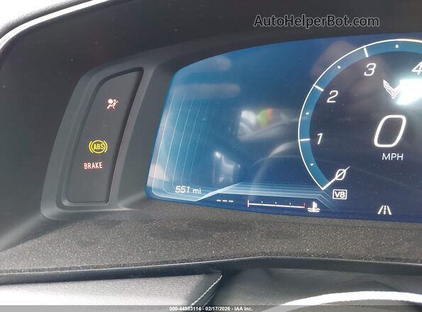 1G1YA2D43S5112380 2025 CHEVROLET CORVETTE Blue 