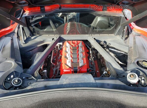 1G1YA2D44M5120118 2021 CHEVROLET CORVETTE Красный 